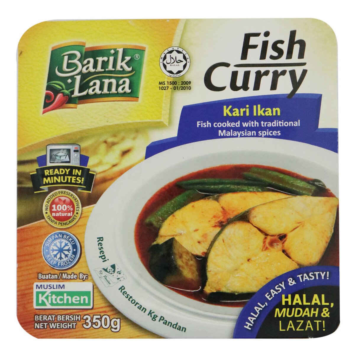 Bariklana Fish Curry 350g