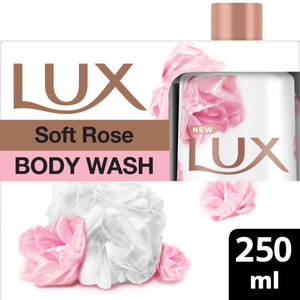 Lux Fine Fragrance Body Wash Kit Soft Rose 250ml