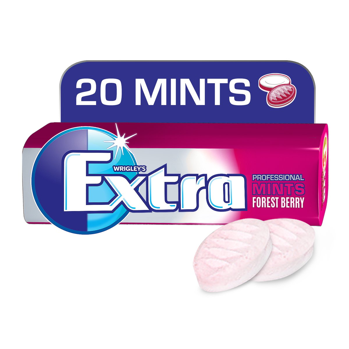 Wrigley's Extra Professional Mints Forest Berries Gum 20 pcs