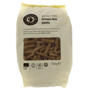 Buy Doves Farm Organic Gluten Free Brown Rice Pasta 500 g Online at Best Price | Organic Food | Lulu KSA in UAE