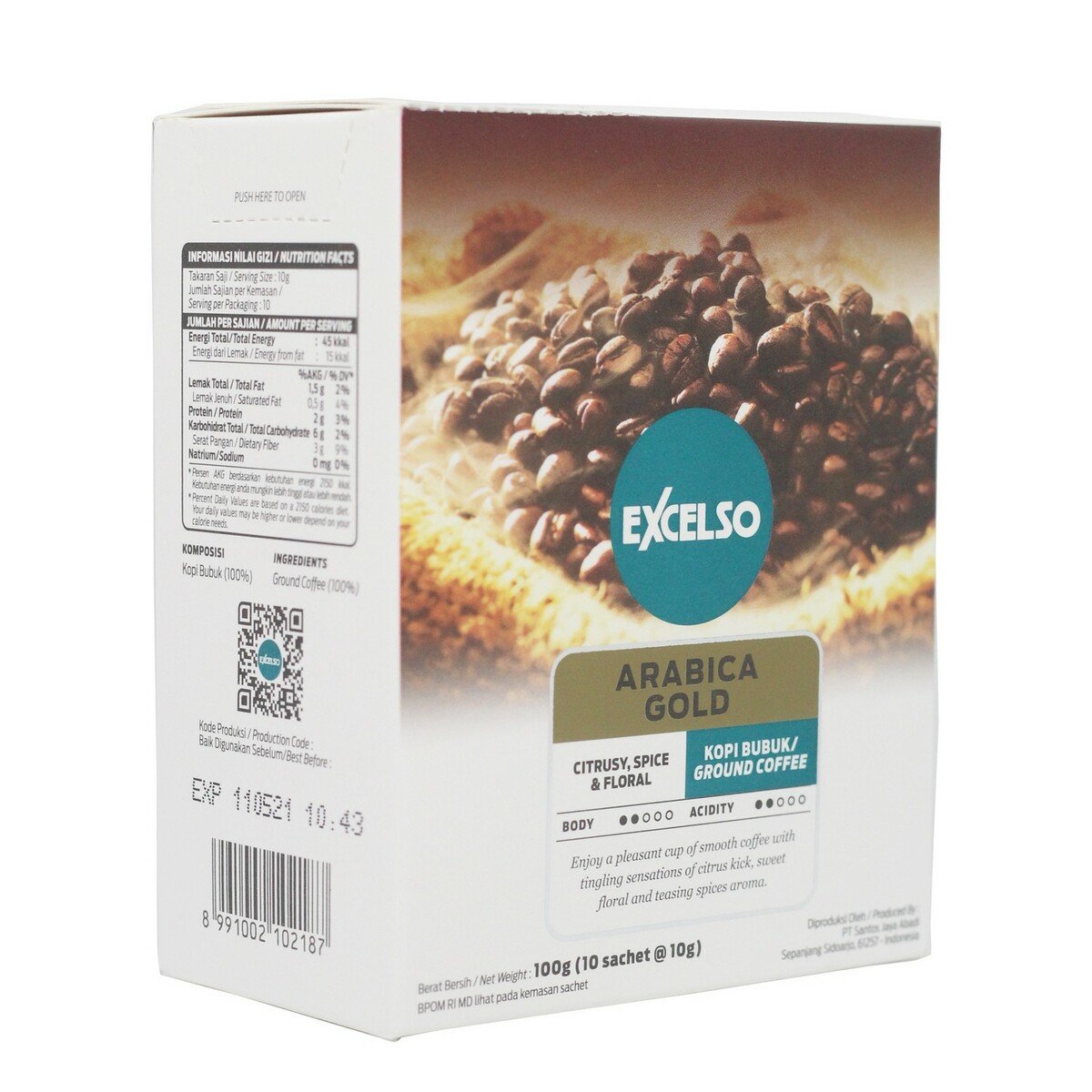Excelso Arabica Gold 100g