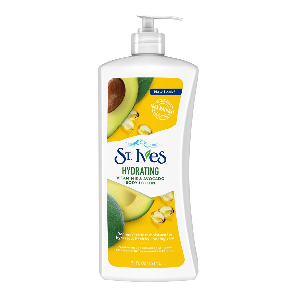St Ives Hydrating Body Lotion with Vitamin E & Avocado 621 ml