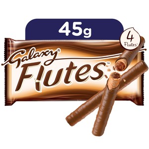 Galaxy Flutes Chocolate Fingers 45g