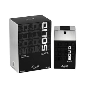 Sapil Men Eau De Perfume Solid Black 100ml