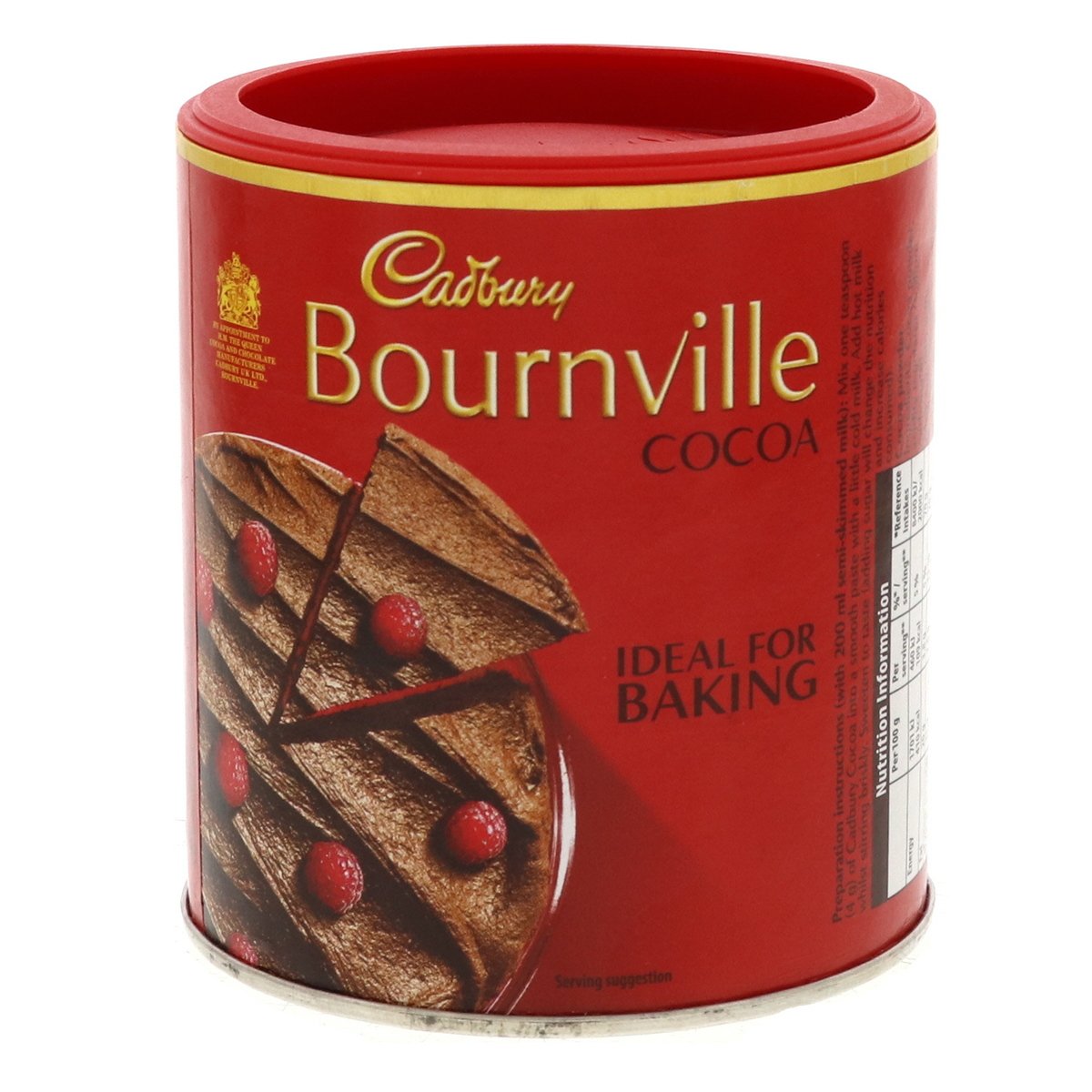 Cadbury Bourneville Cocoa For Drinking Or Baking 125 g