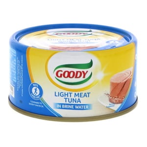 Goody Light Meat Tuna In Brine Water 185g