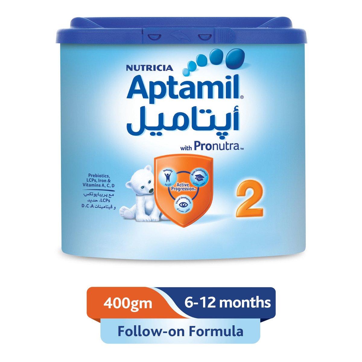 Aptamil 2 Follow On Formula Milk From 6-12 Months 400 g