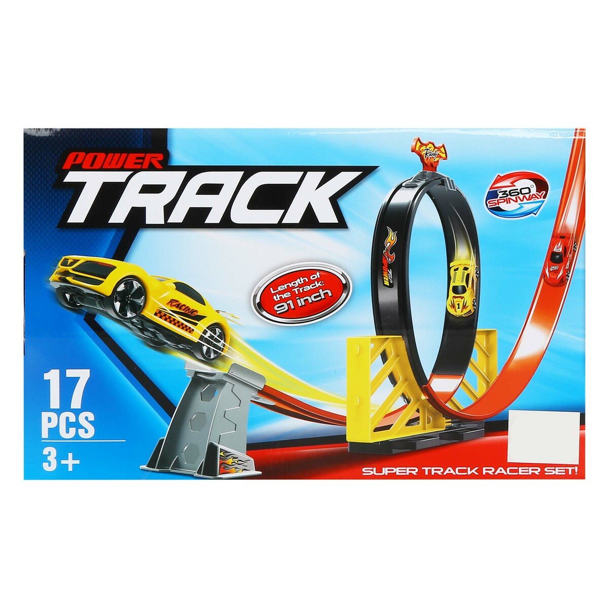 Pull Back Super Track Racer with Toy Car 68825 (1656030)