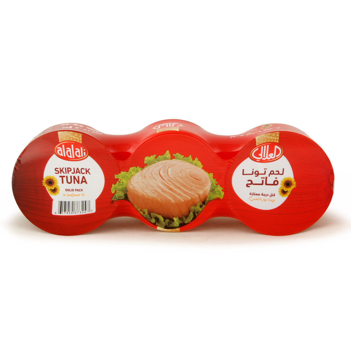 اشتري قم بشراء العلالي تونة سكيبجاك 3 × 170 جم Online at Best Price من الموقع - من لولو هايبر ماركت Canned Tuna في الامارات
