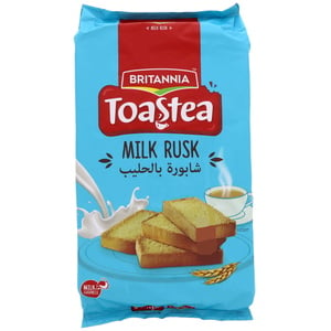 Buy Britannia Toastea Milk Rusk 310 g Online at Best Price | Rusks | Lulu KSA in Saudi Arabia