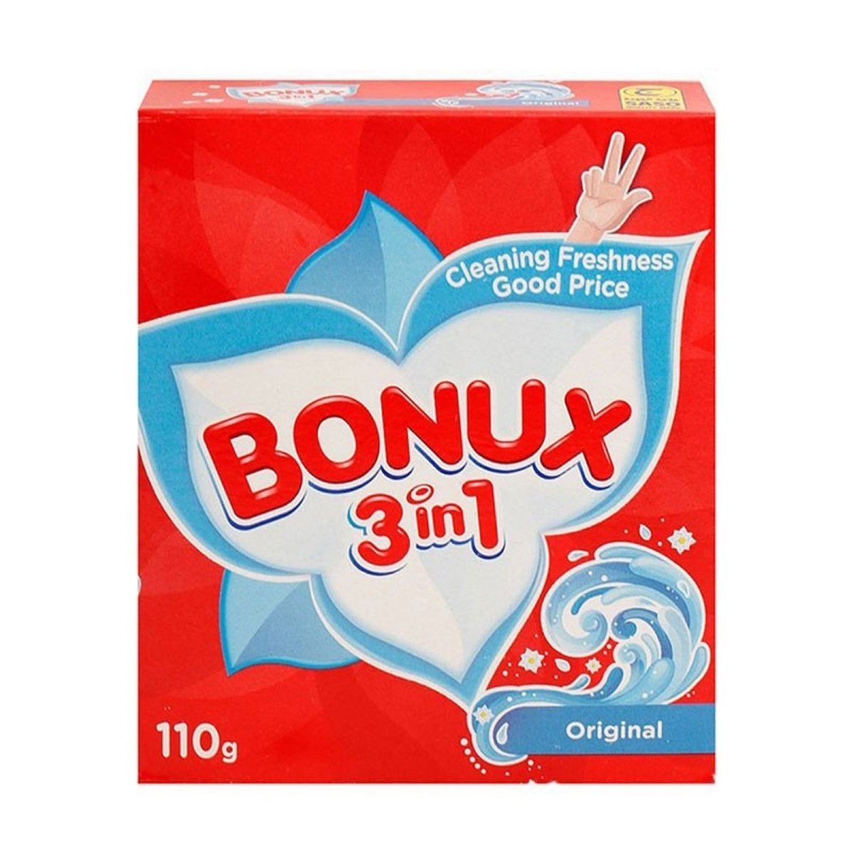 Bonux Washing Powder 3in1 Original 110g 48 x 110g
