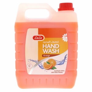 لولو غسول اليدين مضاد للبكتيريا برتقال 4 لتر