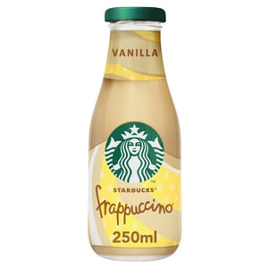 Buy Starbucks Frappuccino Vanilla Coffee Drink 250 ml Online at Best Price | Chilled Coffee Drink | Lulu UAE in UAE