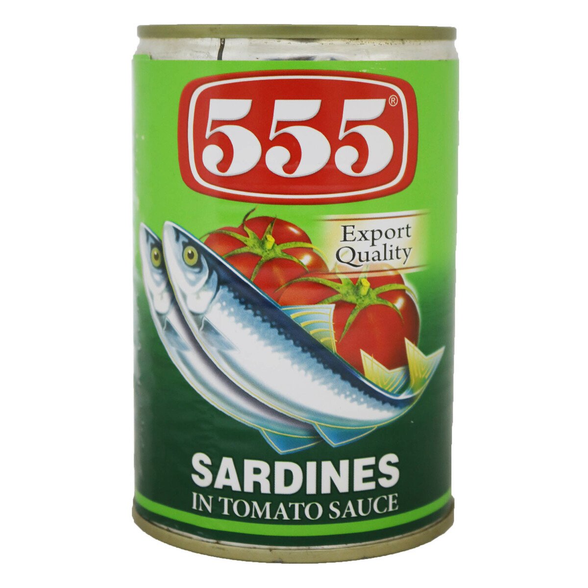 555 Sardines In Tomato Sauce Green 425g