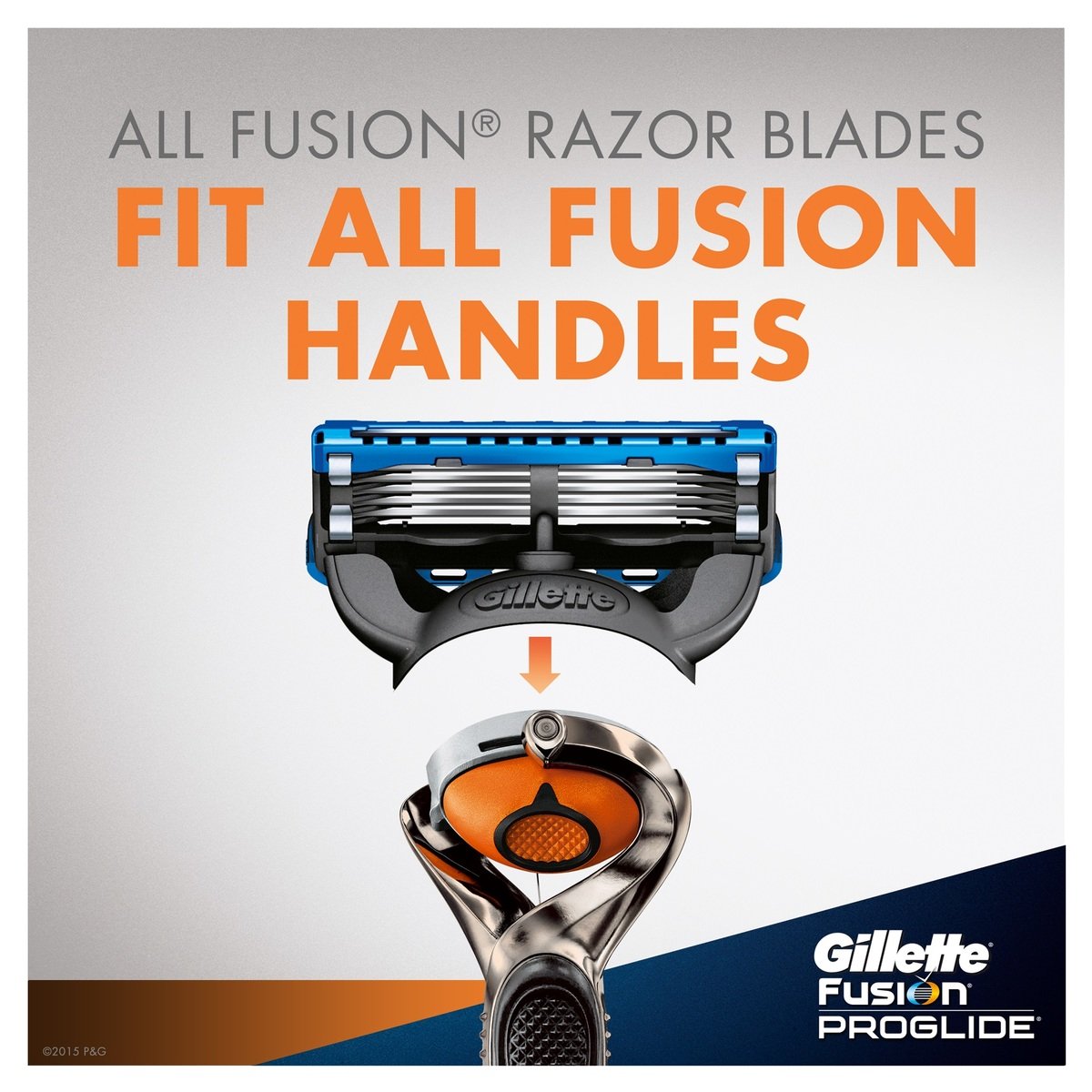 Gillette Fusion Proglide Men's Razor Blades 8pcs