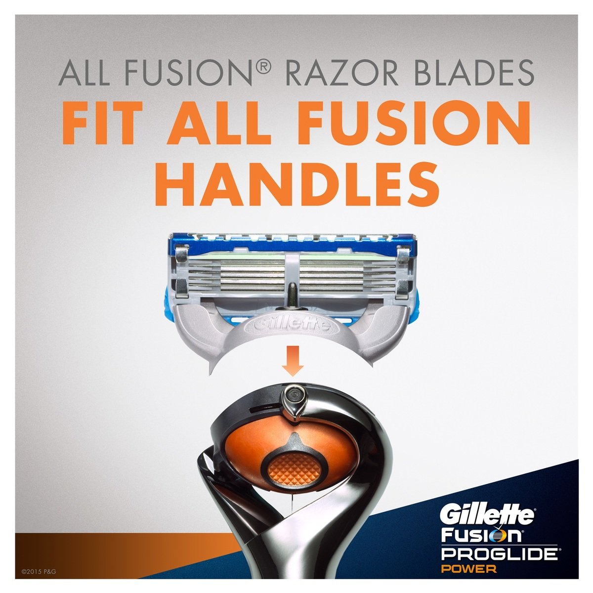 Gillette Fusion ProGlide Power Men’s Razor Blades 8pcs