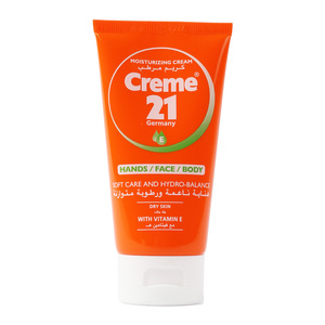 Creme 21 Moisturizing Cream With Vitamin E 75ml