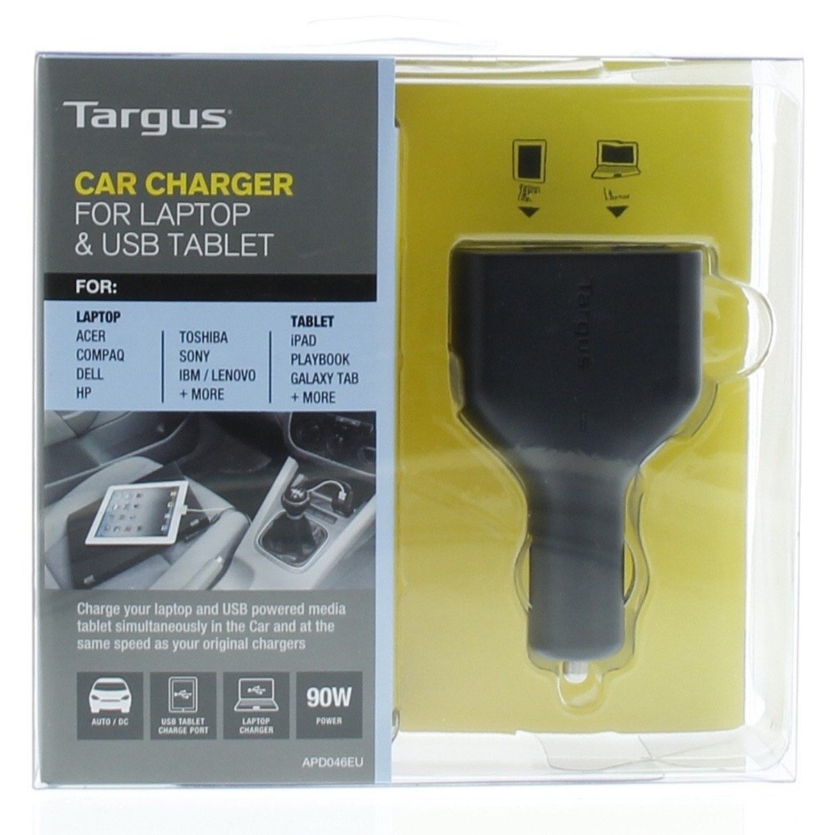 Targus Notebook and Tablet charger APD046EU