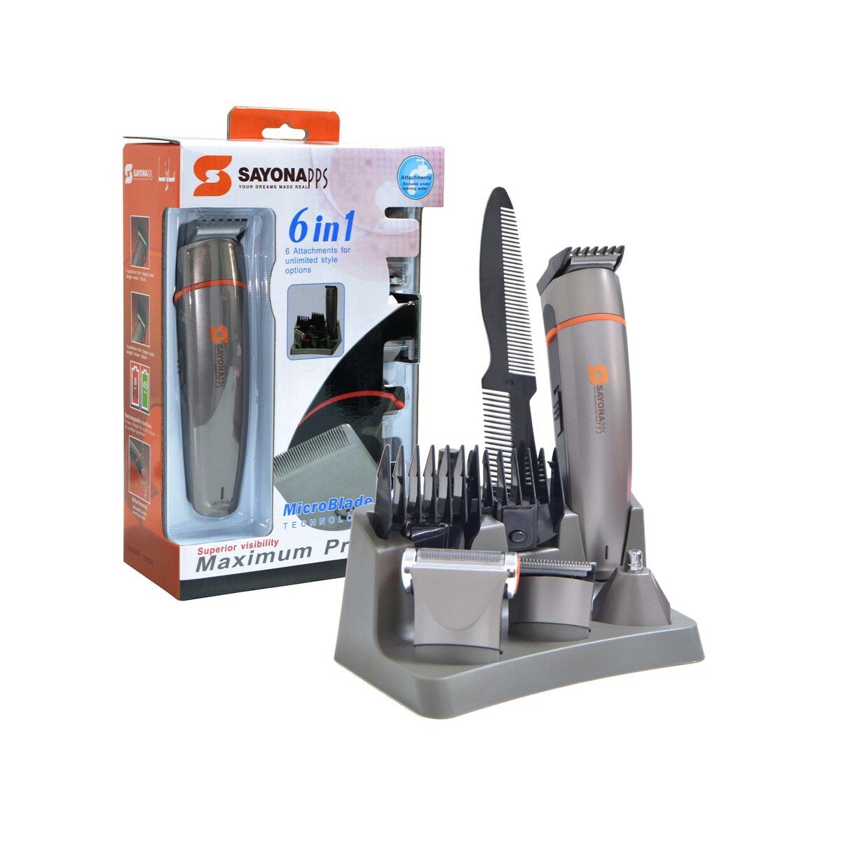 Sayona 6in1 Trimmer SY-9017