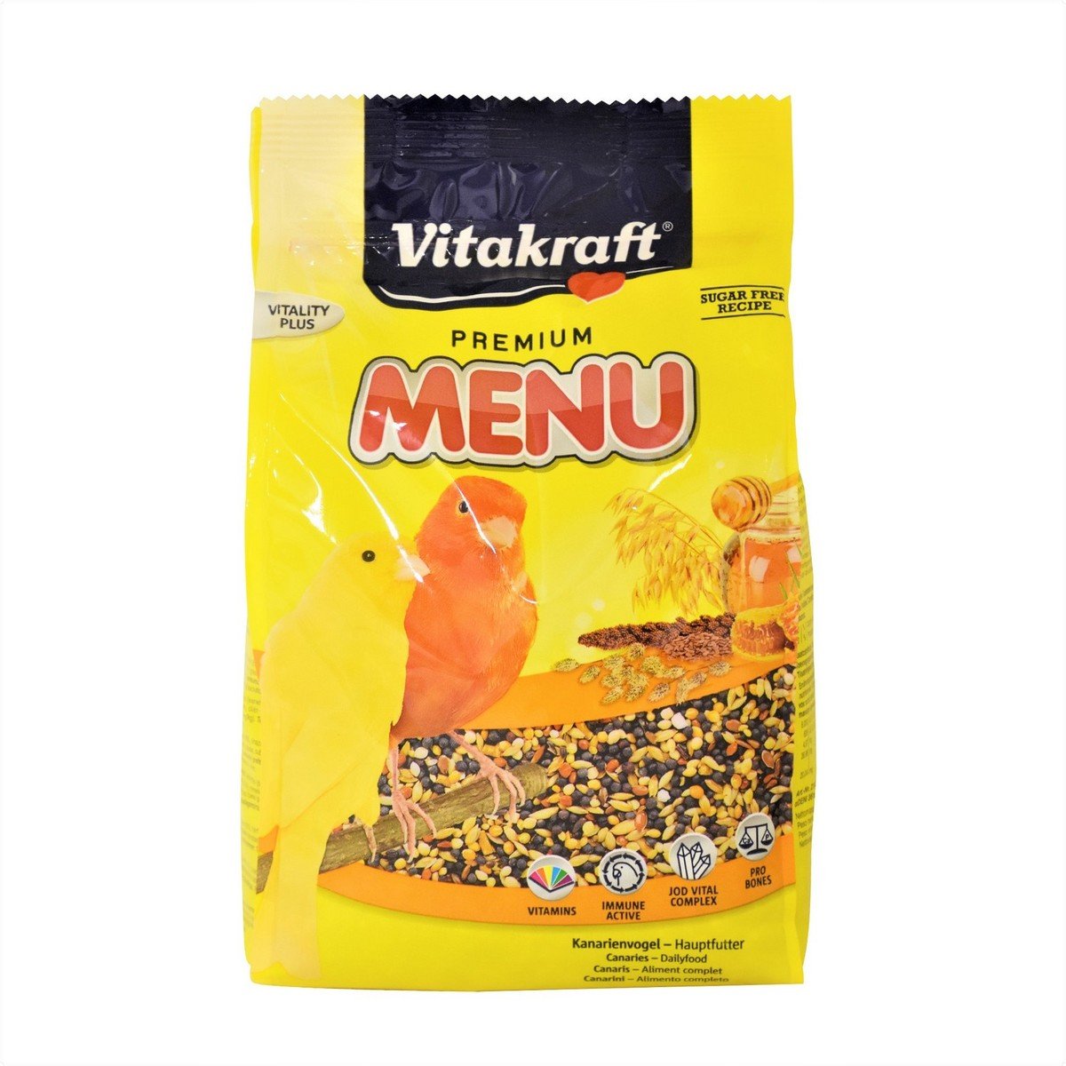 Vitakraft Premium Menu Vitality Plus Canaries Daily Food 500g
