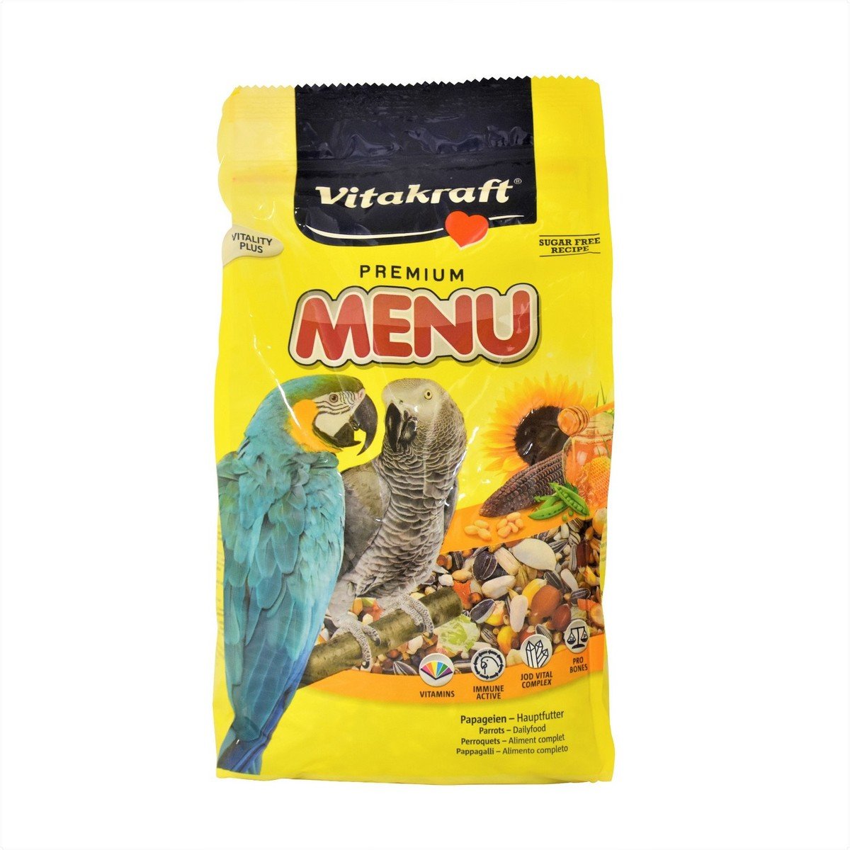 فيتا كرافت بريميوم مينيو طعام الطيور اليومي مفعم بالحيوية ١ كجم