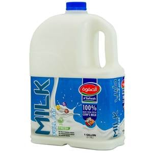 A' Safwah Fresh Milk Full Fat 3.78Litre