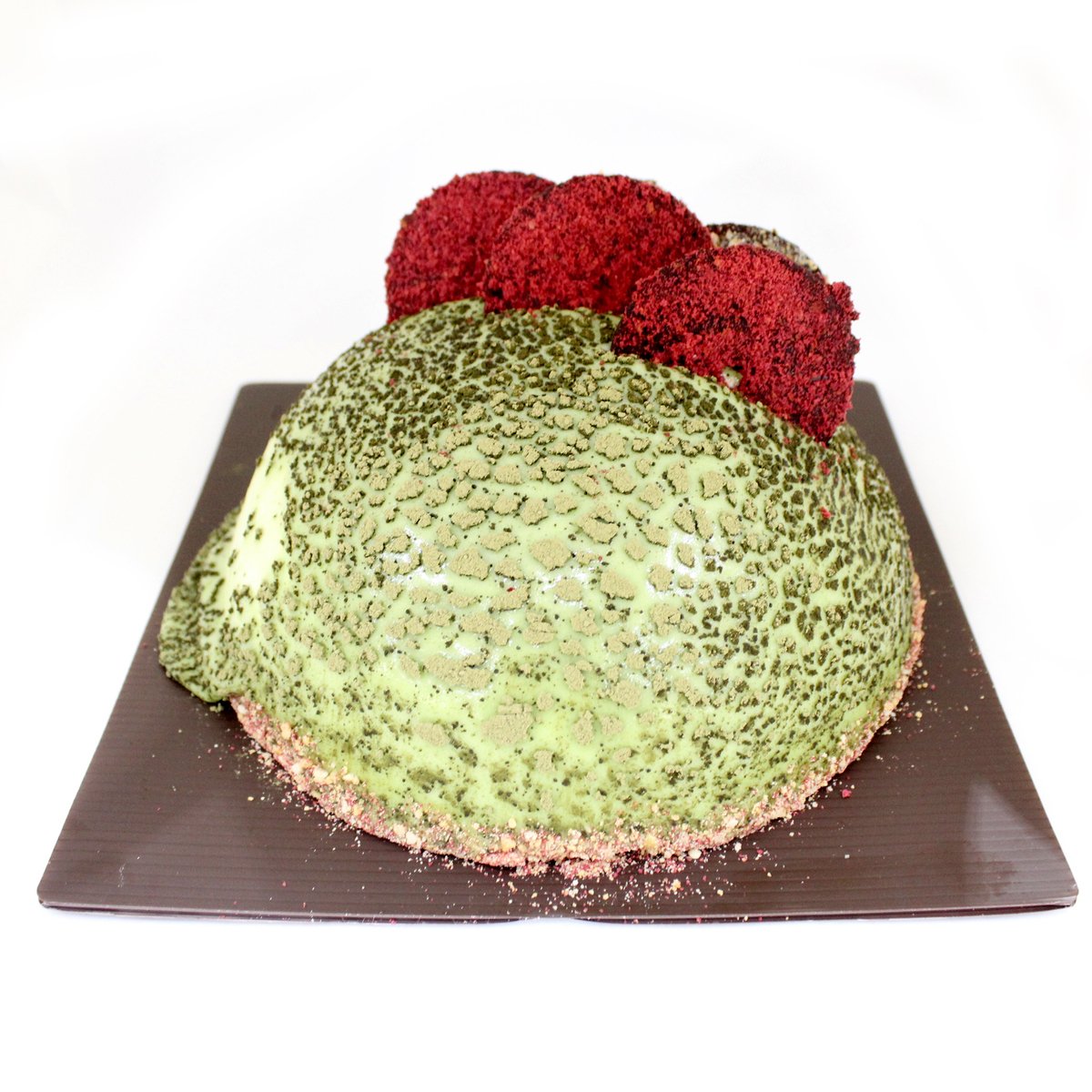 Green Tea Dome Cake