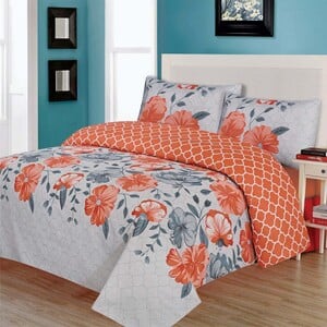 Canrry Comforter Set Double 10pcs Assorted Colors & Designs