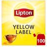 ليبتون شاي أسود بالعلامة الصفراء 100 كيس