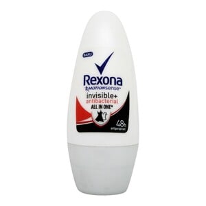 Rexona Roll On Invisible Antibacterial For Women 50ml