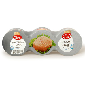 Al Alali White Meat Tuna Solid Pack In Water 3 x170g