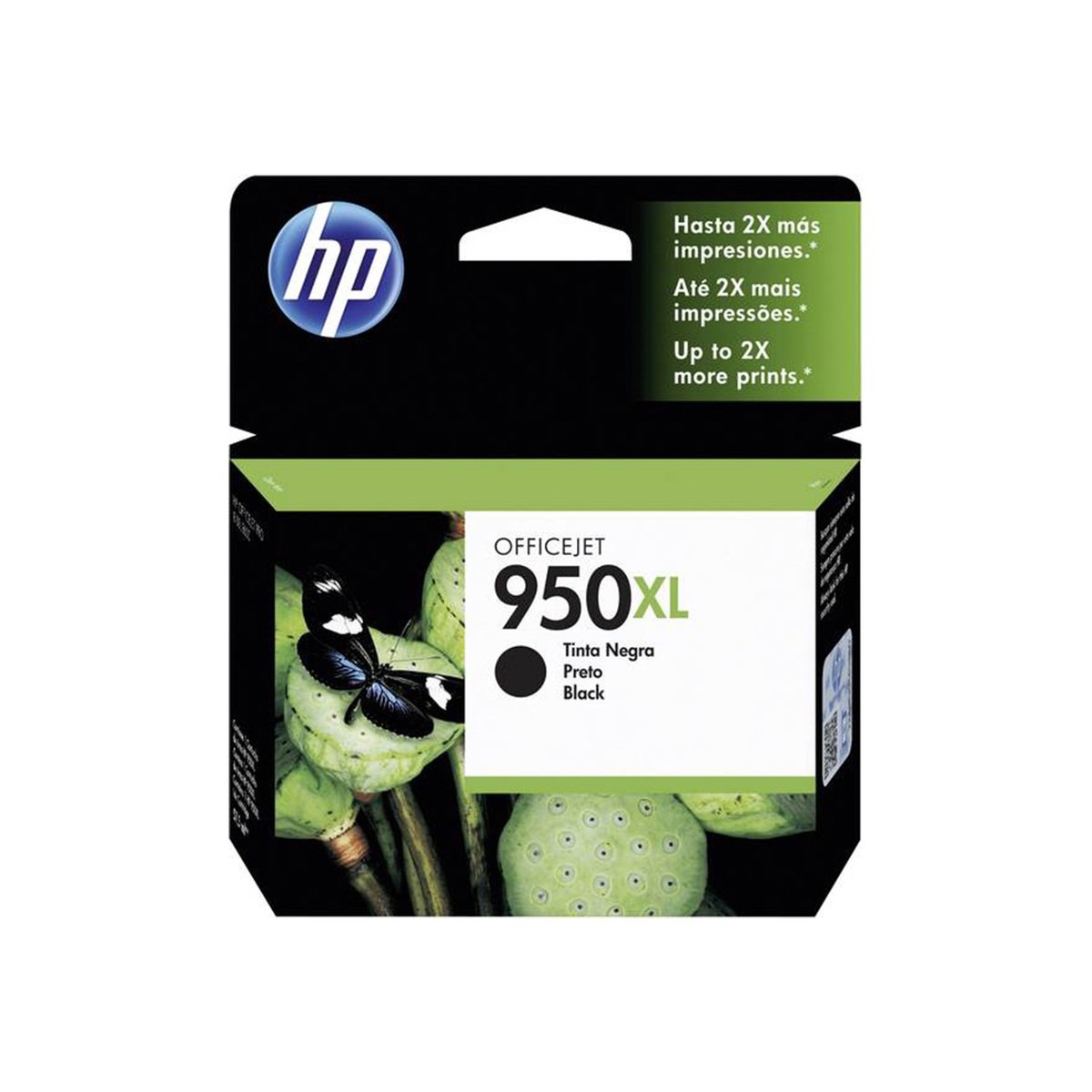 HP 950XL High Yield Original Ink Cartridge (CN045AE),Black