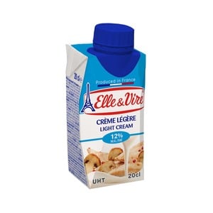 Elle & Vire UHT Light Cream 200ml