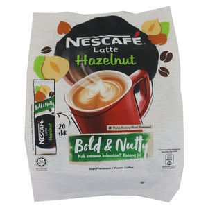 Nescafe Latte Hazelnut 20 x 24g