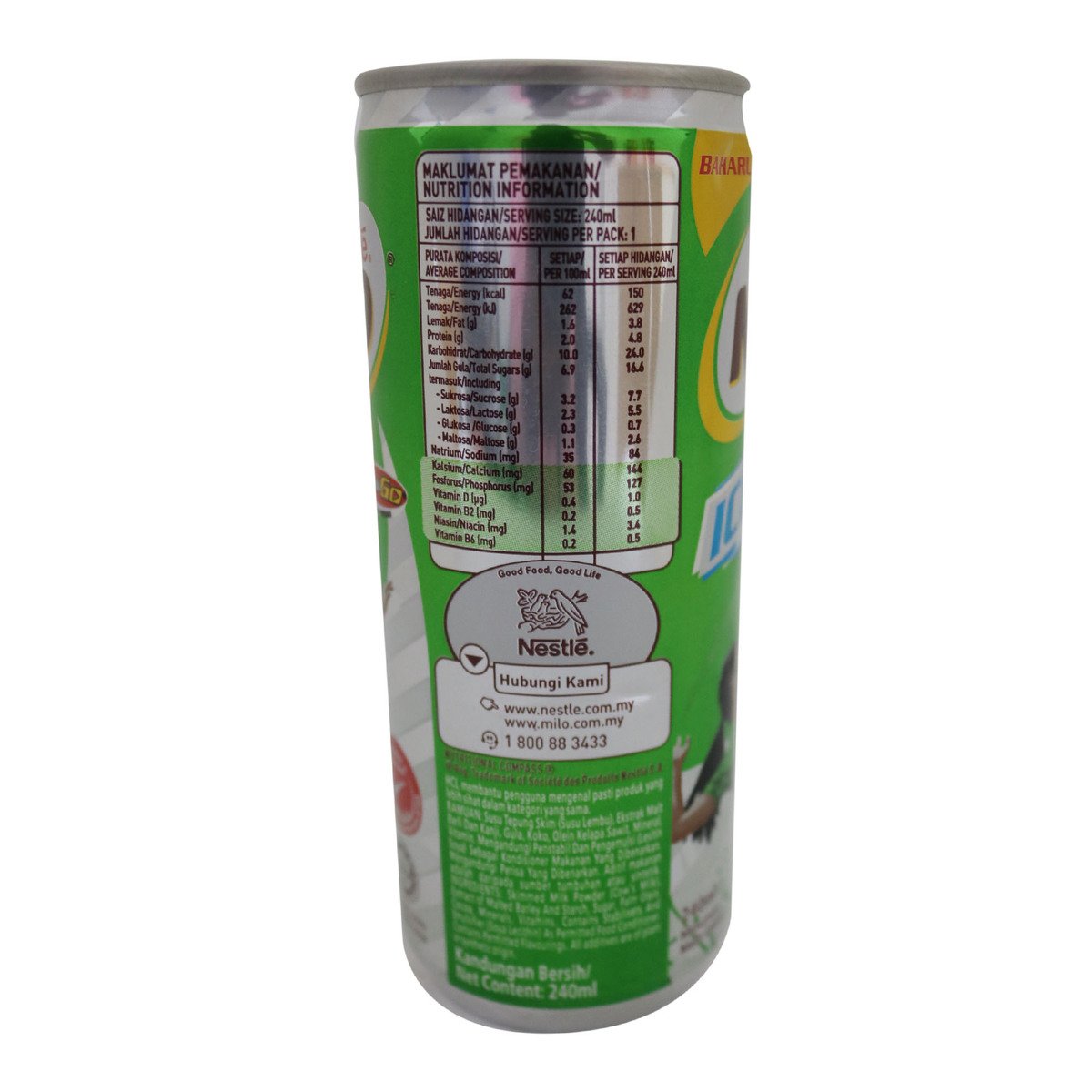 Milo Activ Go Ice Can 240ml Online At