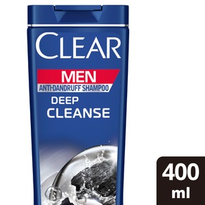 اشتري قم بشراء كلير شامبو ضد القشرة للتنظيف العميق للرجال 400 مل Online at Best Price من الموقع - من لولو هايبر ماركت Shampoo في الامارات