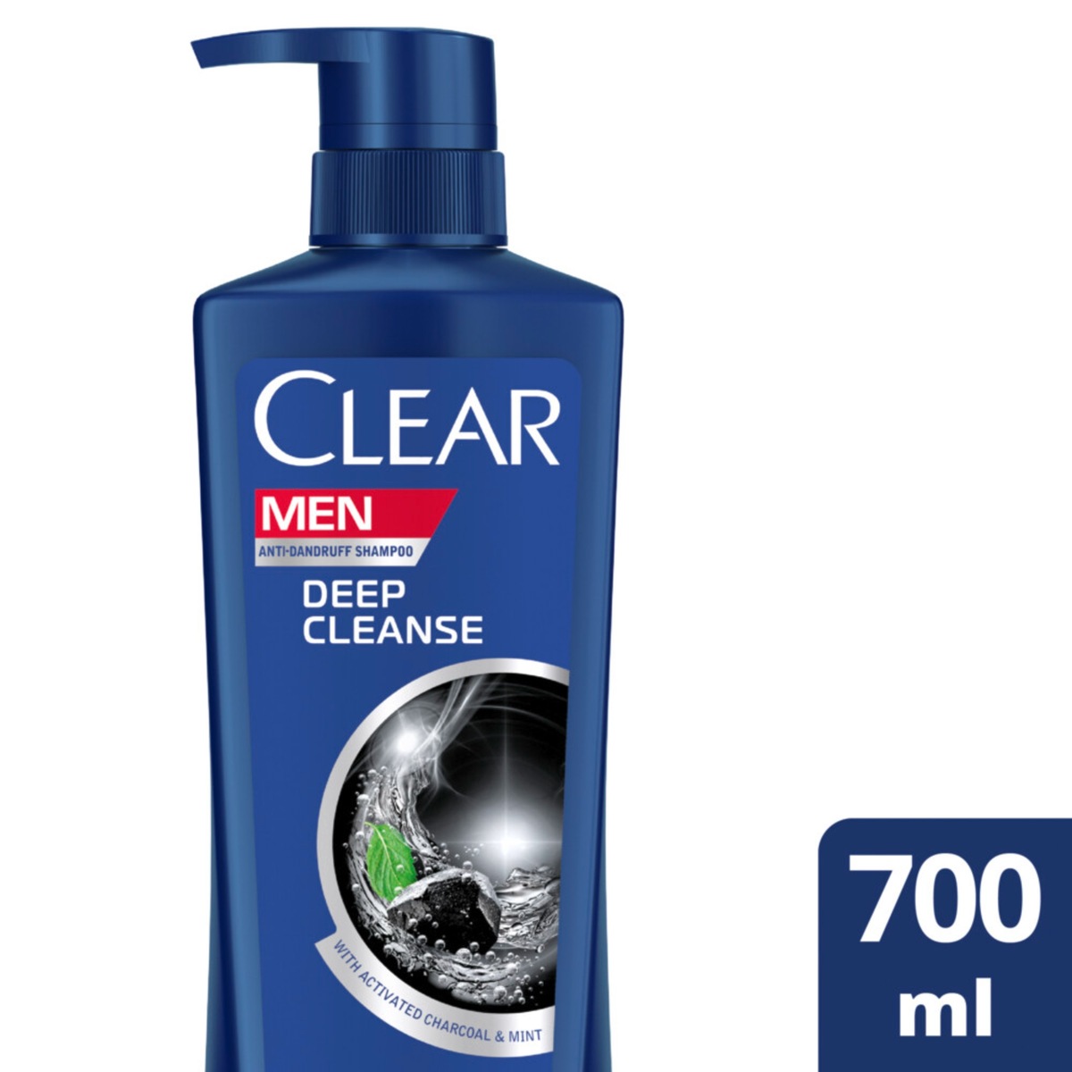 Buy Clear Mens Deep Cleanse Anti-Dandruff Shampoo 700 ml Online at Best Price | Shampoo | Lulu Kuwait in Kuwait