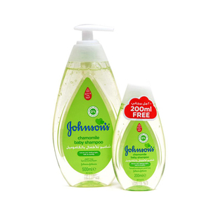 Johnson's Baby Chamomile Shampoo 500ml + 200ml