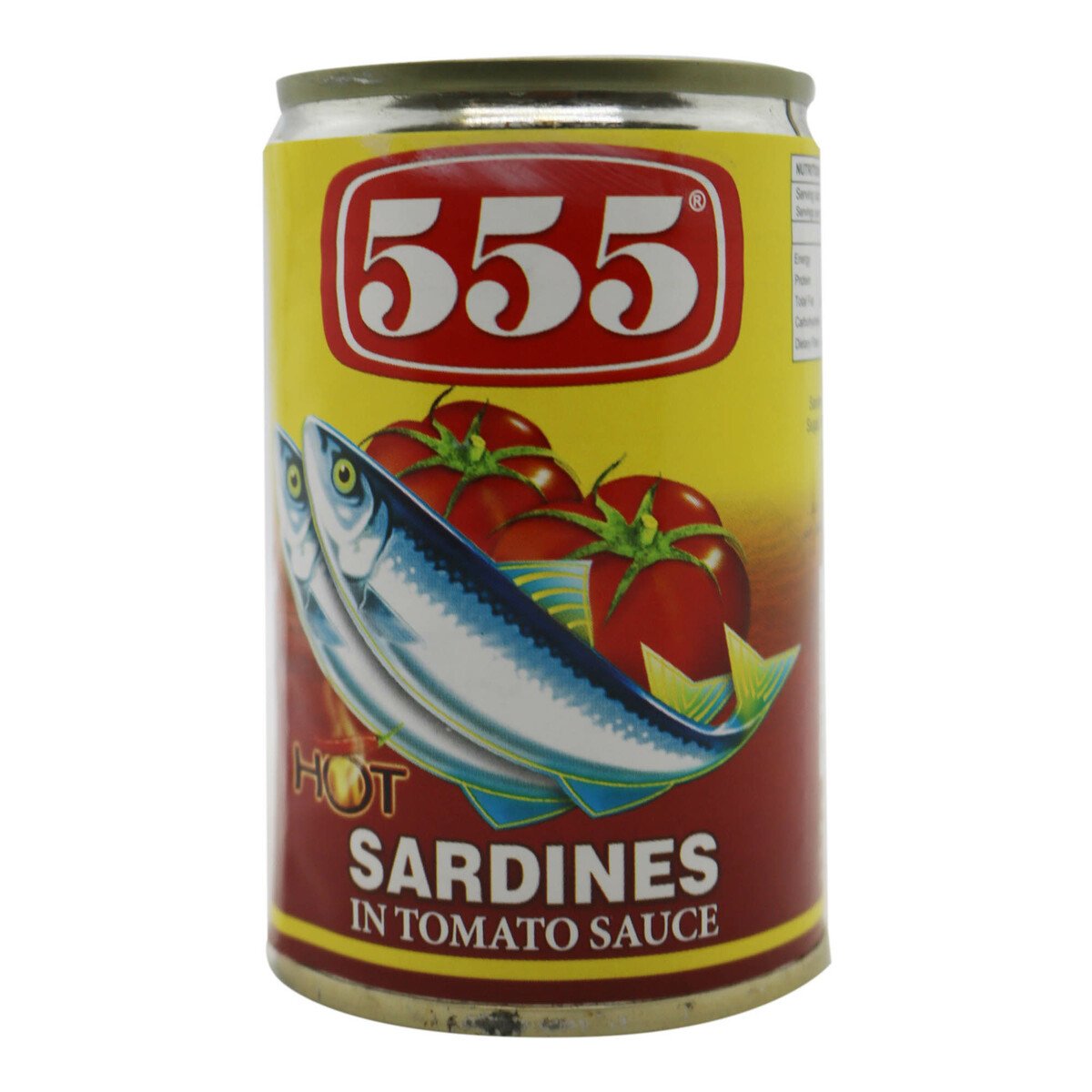 555 Sardines Yellow 155g