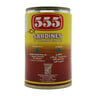 555 Sardines Yellow 155g