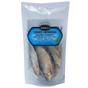 Miki's Dried Herring (Salted Tunsoy) 200g