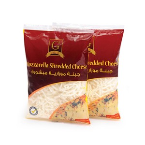 Buy Gold Mozzarella Shredded Cheese 200g x 2s Online at Best Price | Grated Cheese | Lulu Kuwait in Kuwait