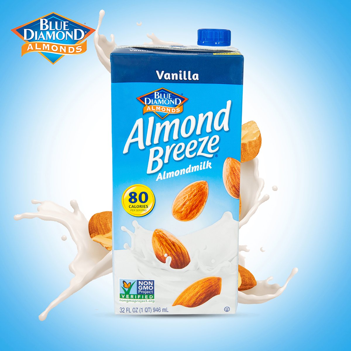Blue Diamond Almond Milk with Vanilla 946 ml