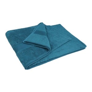 Laura Collection Bath Towel Turquoise Size: W90 x L150cm