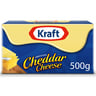 Kraft Cheddar Cheese Block 500g