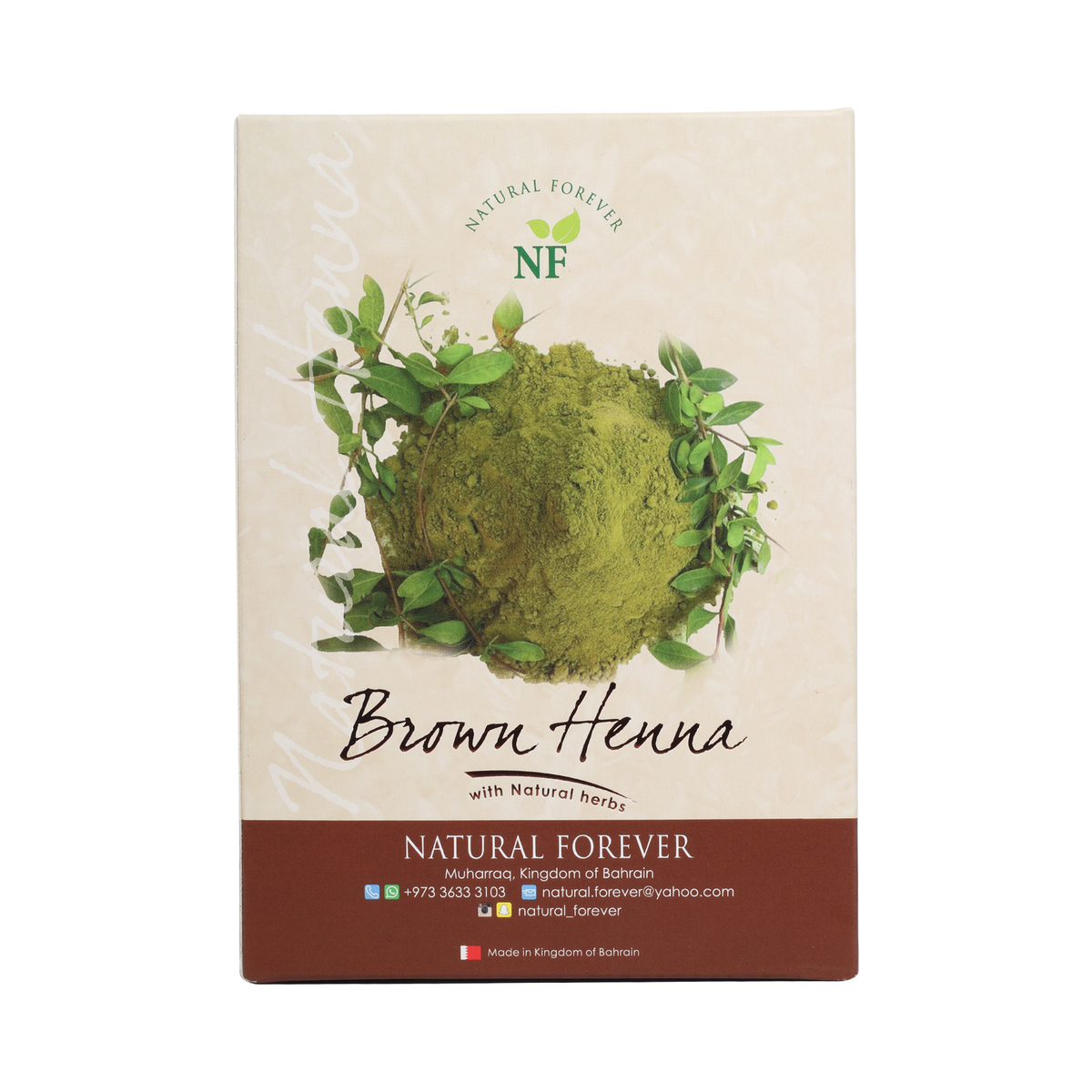 Natural Forever Brown Henna 250g