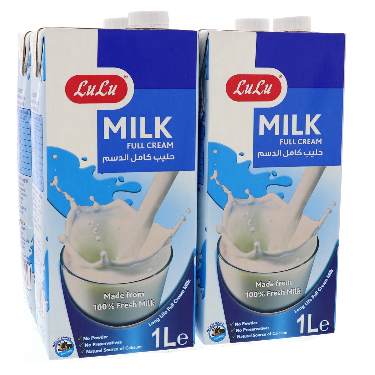 LuLu Long Life Full Cream Milk 1Litre