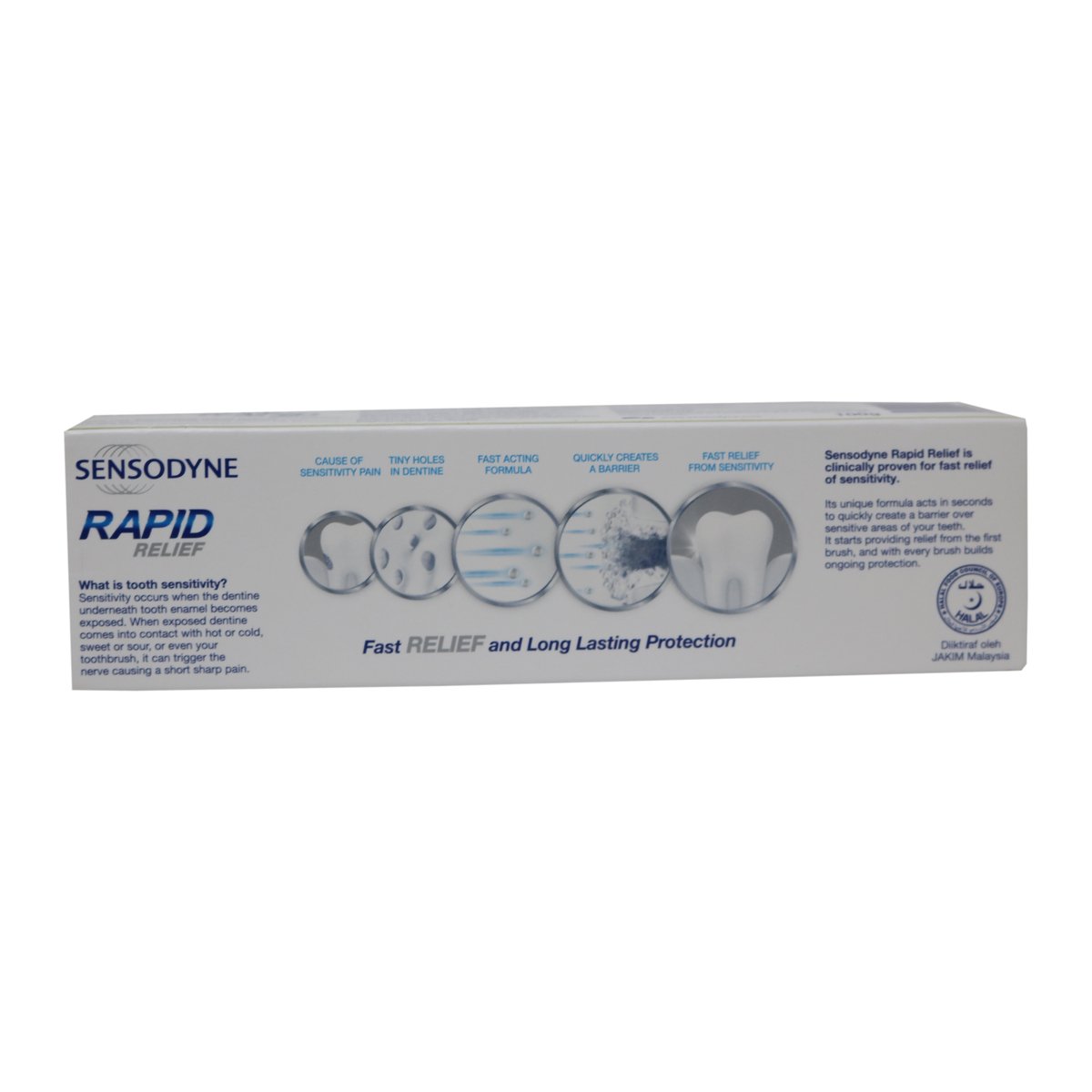 Sensodyne Tooth Paste Rapid Relief Whitening 100g