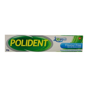 Polident Dental Cream Free Flavour 60g