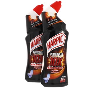 Harpic Toilet Cleaner Liquid Power Plus Value Pack 2 x 750 ml